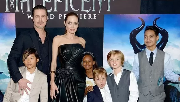 Brad Pitt y Angelina Jolie tuvieron 5 hijos/Foto: Instagram