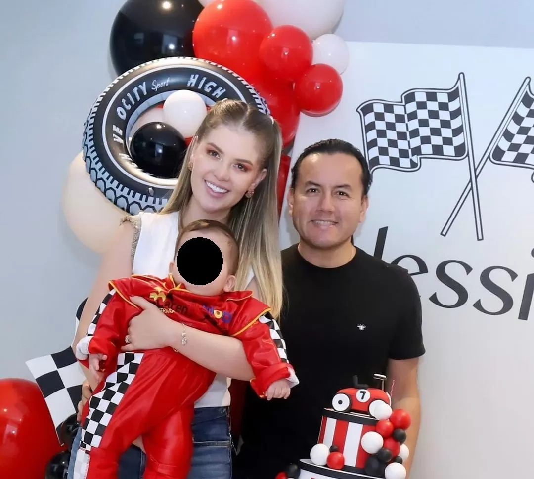 Brunella Horna y Richard Acuña celebraron los 7 meses del pequeño Alessio/Foto: Instagram