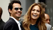 Marc Anthony y Jennifer Lopez. Foto: Instagram