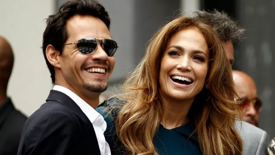 Marc Anthony y Jennifer Lopez. Foto: Instagram