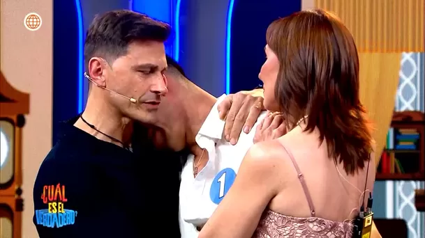 Laly y Mariano protagonizaron un emotivo momento junto a su hijo Enzo. Fuente: AméricaTV