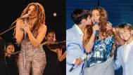 Hijos de Shakira cantaron en vivo durante show de la artista