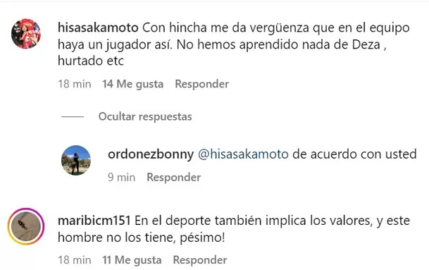 Hinchas descontentos con ingreso de Christian Cueva a Cienciano/Foto: Instagram