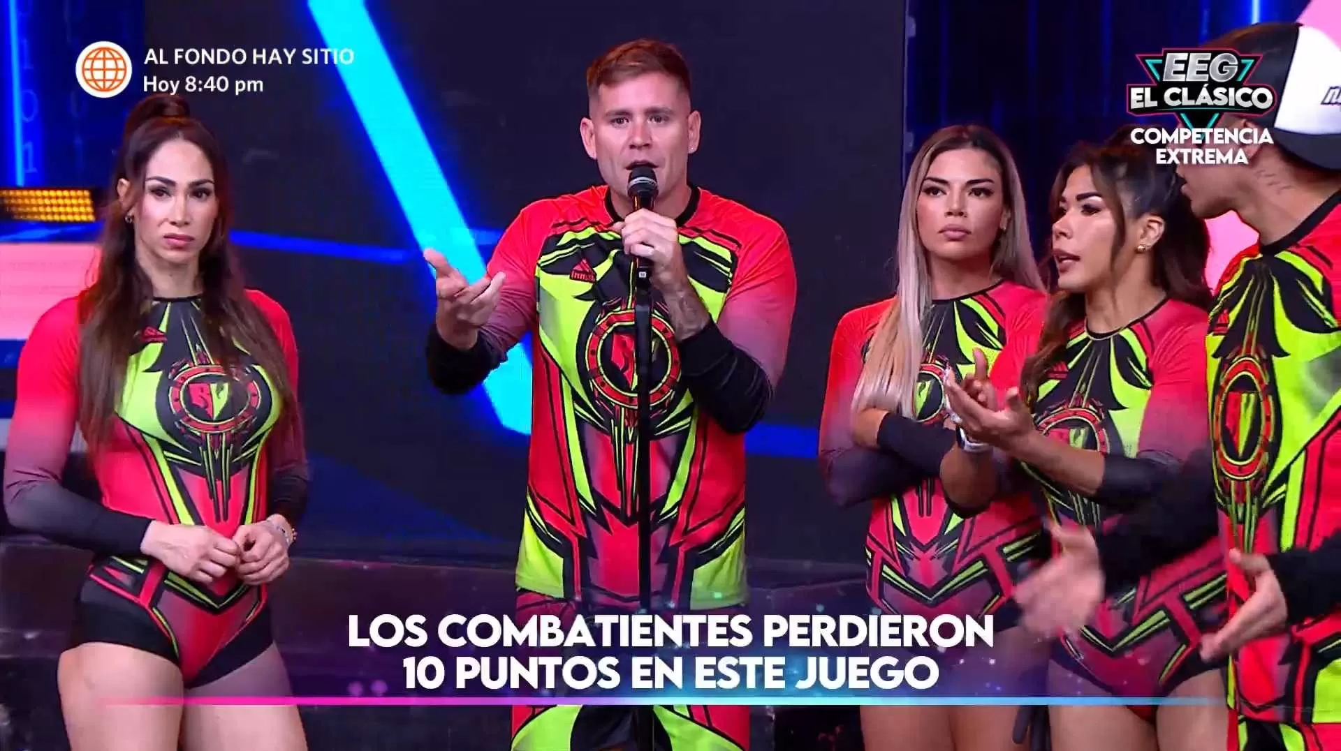 Los combatientes se mostraron incómodos por el reclamo. Foto: América TV