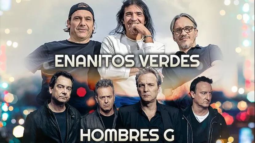 Hombres G y Enanitos Verdes: participa y gana entradas dobles para el show