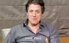 Hugh Grant manda saludos a peruanos a pocos días del estreno de 'Paddington 2' - Noticias de paddington