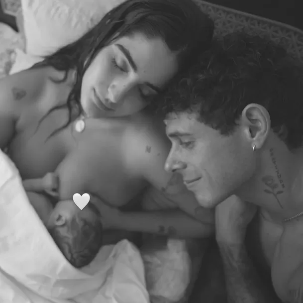 Hugo García se convirtió en padre con Isabella Ladera / IG: hugogarcia