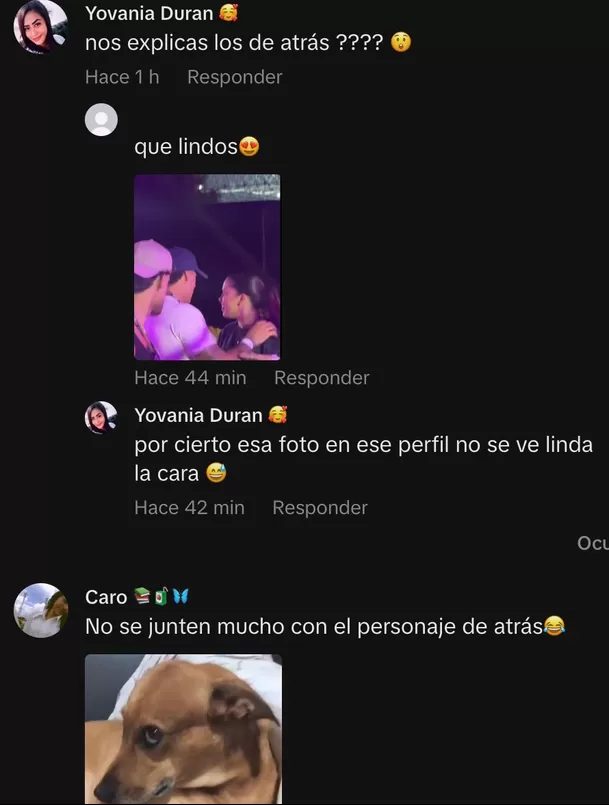 Hugo García y Cara coincidieron en un evento de Fórmula 1 en México. Foto: TikTok Hugo García y Cara coincidieron en un evento de Fórmula 1 en México. Foto: TikTok