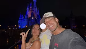 Hugo García celebró cumpleaños de hija de Isabella Ladera en Disney / América Espectáculos / Instagram