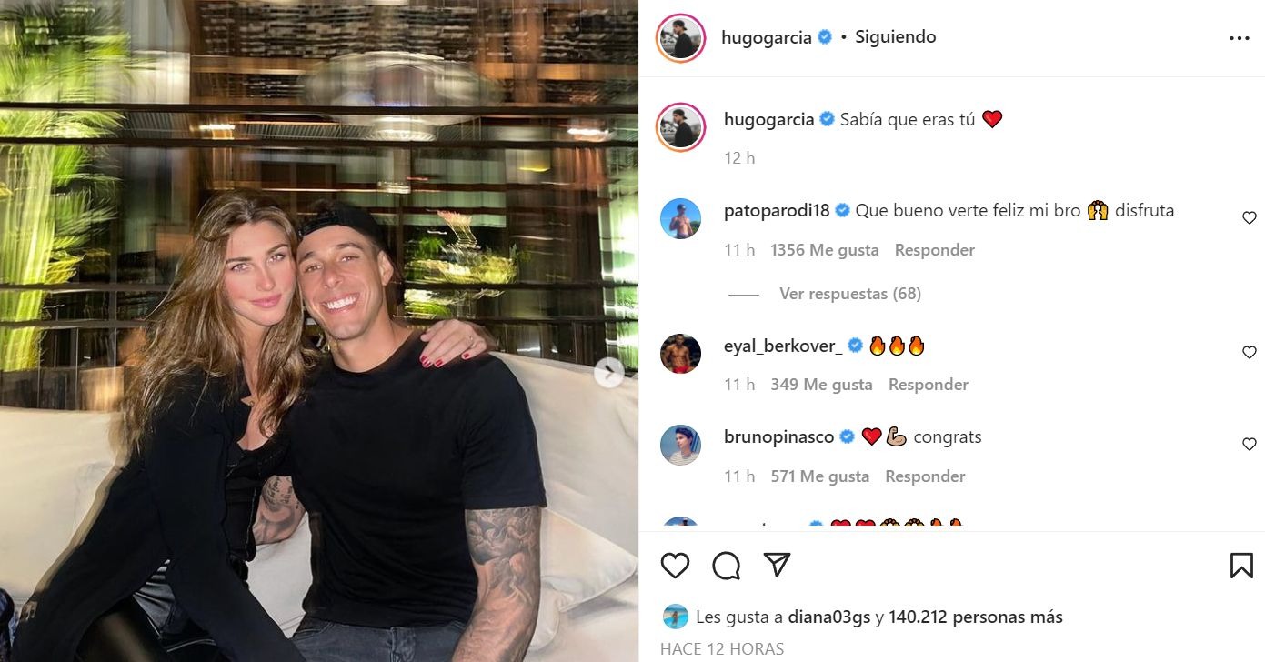 Hugo García confirma romance con Alessia Rovegno, hija de Bárbara Cayo