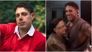Hugo García conmovió con tierna fotografía junto a su abuelita de casi 100 años. Fuente: Instagram