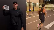 Hugo García criticado por correr maratón vomitando y sin dormir
