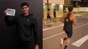 Usuarios arremeten contra Hugo García por romantizar el sobreesfuerzo físico en maratón. Video: Instagram