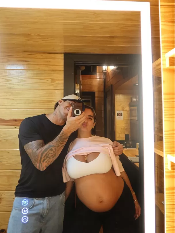 Hugo García espera su primer hijo con Isabellla Ladera / Instagram