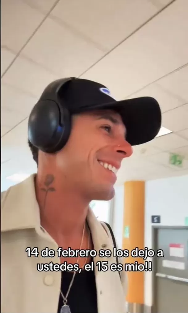 Hugo García impactó con fuerte indirecta en redes sociales. Fuente: TikTok