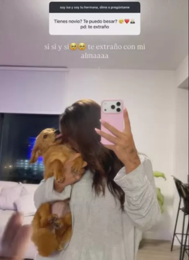 Isabella y Hugo encendieron las redes con estas demostraciones de que su relación YA ES OFICIAL. Foto: Instagram.