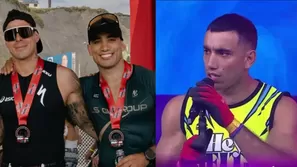 Said Palao completó el Ironman 70.3 en Lima, una de las competencias más exigentes del mundo. Video: Instagram