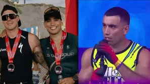 Said Palao completó el Ironman 70.3 en Lima, una de las competencias más exigentes del mundo. Video: Instagram