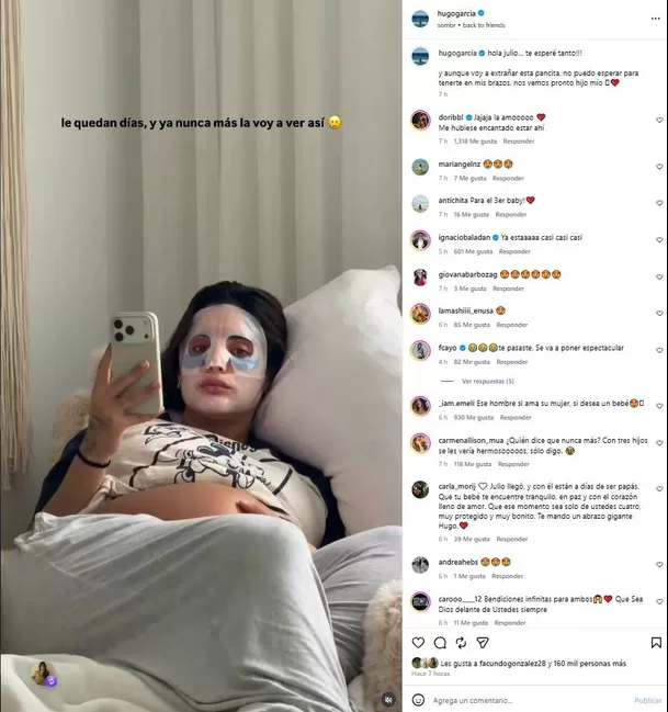 Hugo García dedicó conmovedor mensaje a su hijo con Isabella Ladera / IG: hugogarcía Hugo García dedicó conmovedor mensaje a su hijo con Isabella Ladera / IG: hugogarcía