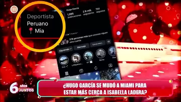 En redes sociales ya se comenta sobre una posible mudanza de Hugo García a Estados Unidos. Foto: América TV 
