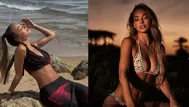 Hugo García: Su ex Alexandra Balarezo hace topless en plena playa
