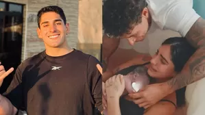 El hermano de Hugo García compartió la emotiva reacción que tuvo al conocer por videollamada al pequeño Koa, quien además se convirtió en el primer sobrino varón de la familia Video: IG @ayrtongarcias