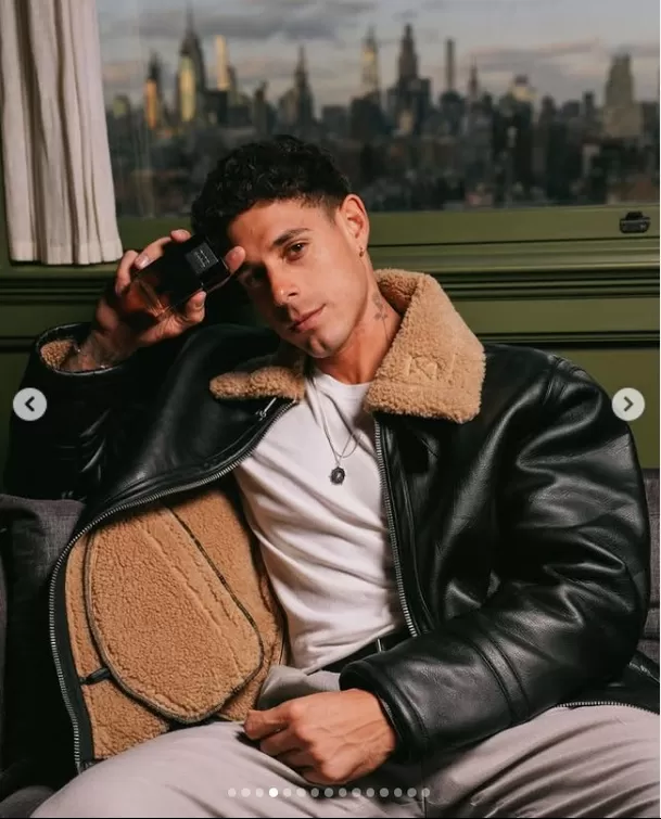 Hugo García en campaña para Dior. Foto: Instagram