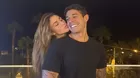 Hugo García y Alessia Rovegno celebraron así su primer mes de enamorados