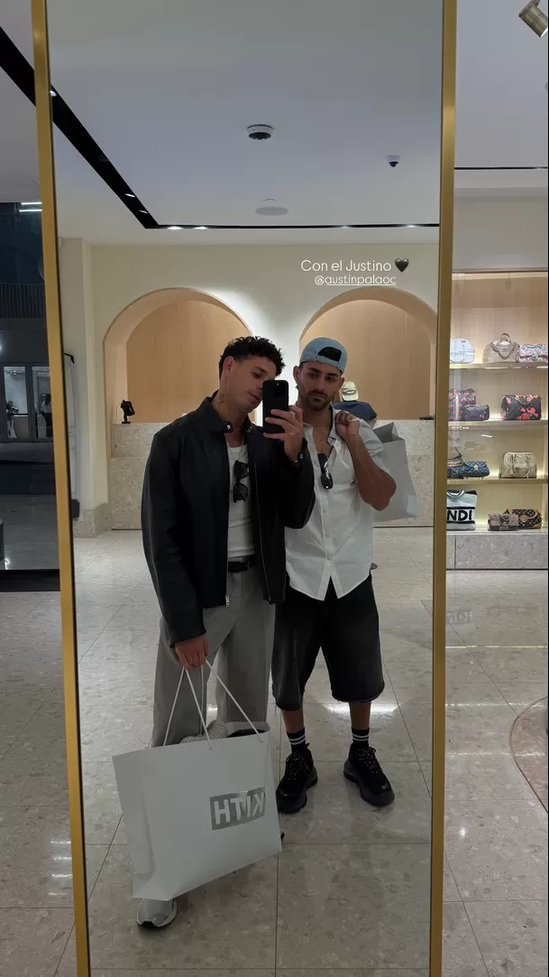 Hugo García y Austin Palao disfrutan su soltería juntos en Miami. Fuente: Instagram