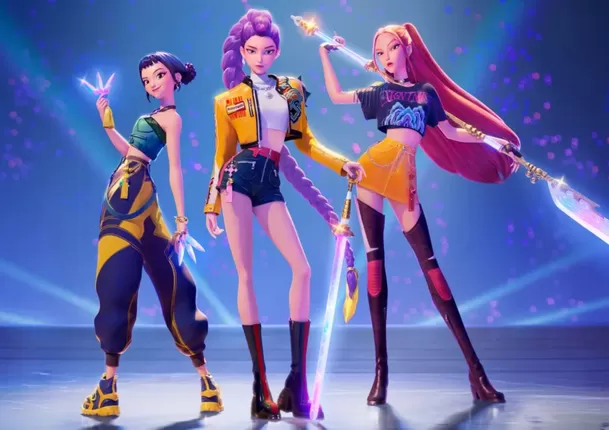 ‘Kpop Demon Hunters’ en la película original número uno de Netflix de todos los tiempos / Captura