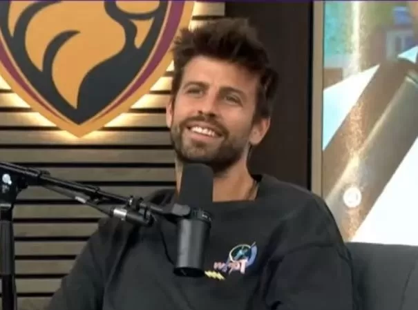 TRas el comentario Gerard Piqué solo tuvo una sonrisa haciendo notar su incomodidad por la broma / Foto: Kings League