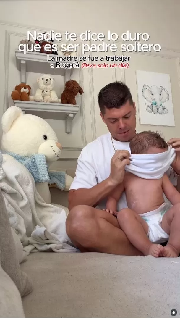 Ignacio Baladán expuso su faceta como “padre soltero” / IG: ignaciobaladan Ignacio Baladán expuso su faceta como “padre soltero” / IG: ignaciobaladan
