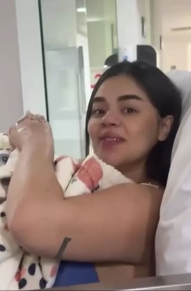 La influencer colombiana Natalia Segura se convirtió en madre este fin de semana / Instagram La influencer colombiana Natalia Segura se convirtió en madre este fin de semana / Instagram