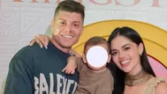 Ignacio Baladán y Natalia Segura acompañan a Lucca al nido