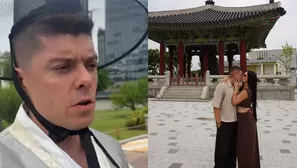  Ignacio Baladán y Natalia Segura en Corea del Sur / Instagram 