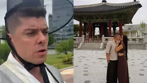  Ignacio Baladán y Natalia Segura en Corea del Sur / Instagram 