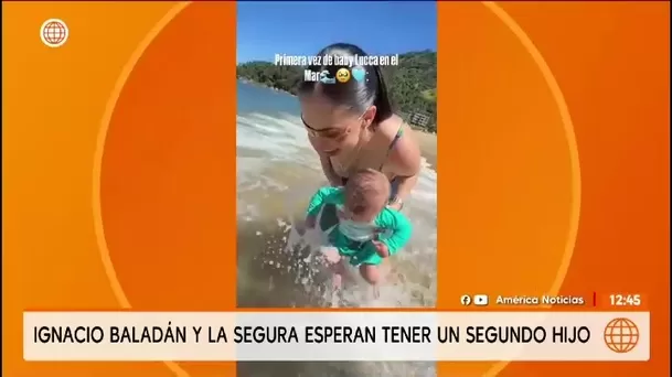 Ignacio Baladán y La Segura quieren tener otro hijo/  América TV