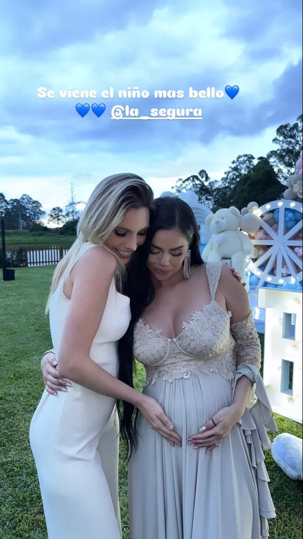 Lele Pons junto a Natalia Segura. Fuente: Instagram