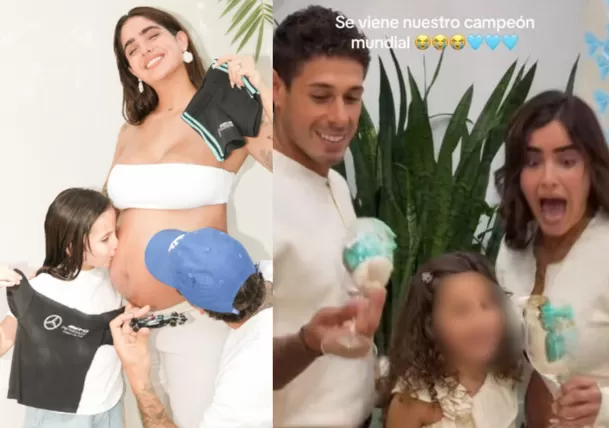 Los exguerreros celebraron la próxima paternidad de Hugo García con un gesto que llamó la atención en redes. Foto: Instagram