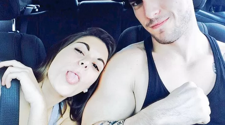 Ike Parodi y su novia Ike Parodi y su novia