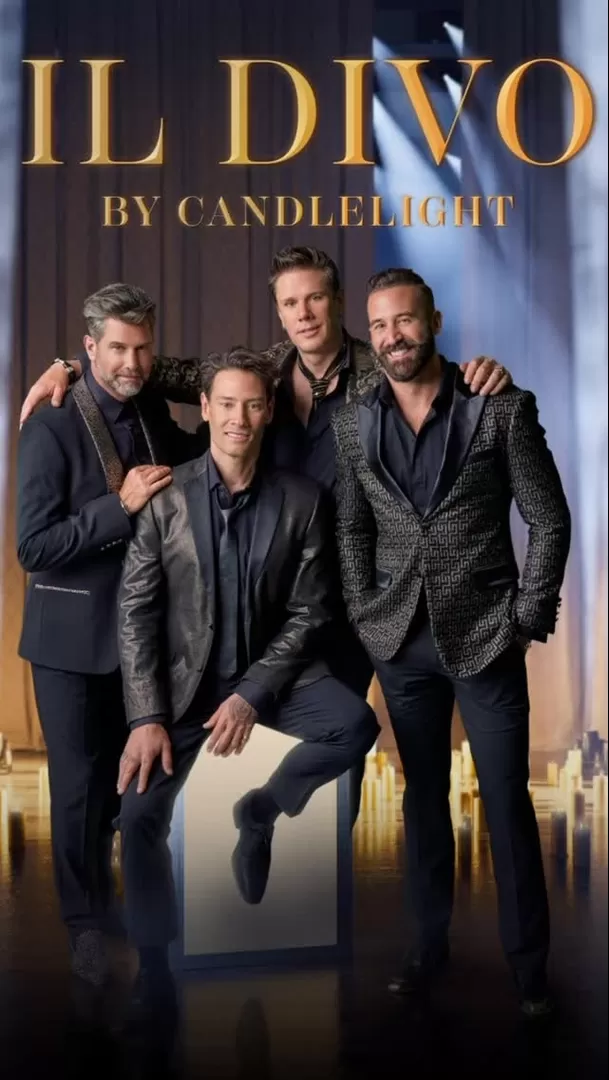 Il Divo se presentará el 19 de septiembre en el Parque de la Exposición / Instagram