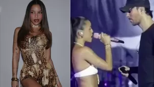 Emilia Mernes y Enrique Iglesias. Foto: Instagram 