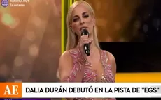 El ingreso triunfal de Dalia Durán a El Gran Show  - Noticias de agua