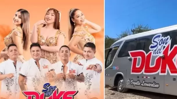 El bus de Son del Duke recibió cuatro balazos en el distrito de San Martín de Porres / Instagram