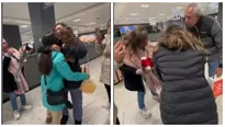 Isabel Acevedo volvió a ver a su familia tras un año. fuente: Instagram