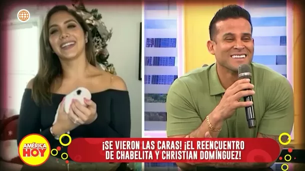 Isabel Acevedo y su encuentro con Christian Domínguez / América Hoy