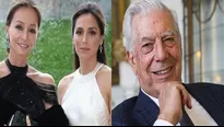 Isabel Preysler. Tamara Falcó. Mario Vargas Llosa