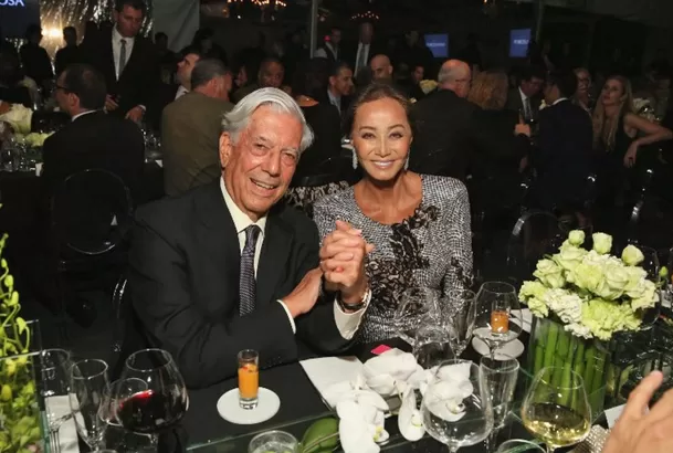 La relación entre el Nobel peruano y la socialité filipina comenzó en 2015. Fuente: AFP La relación entre el Nobel peruano y la socialité filipina comenzó en 2015. Fuente: AFP