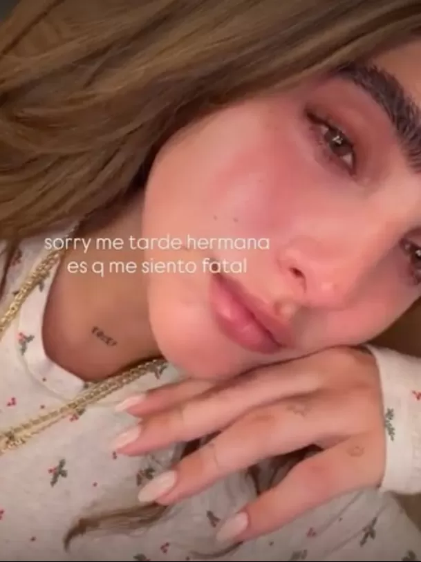 Isabella Ladera alarmó a sus seguidores tras publicar un video llorando en Instagram durante su embarazo. Foto: Instagram