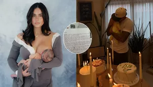 Isabella Ladera comparte emotiva carta que recibió de su bebé Koa/ Video y Fotos: IG:@isabella.ladera